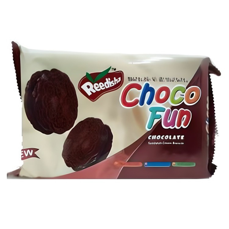 Ridisha Choco Fun Chocolate Sandwich Cream Biscuits
