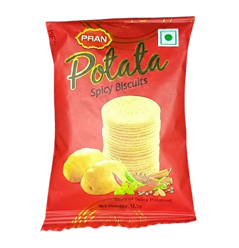 Potata Spicy Biscuits 26Pc