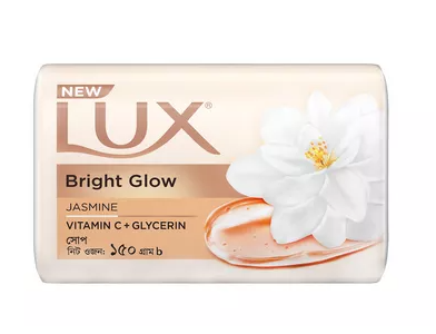Lux Soap Bar Bright Glow 90 gm